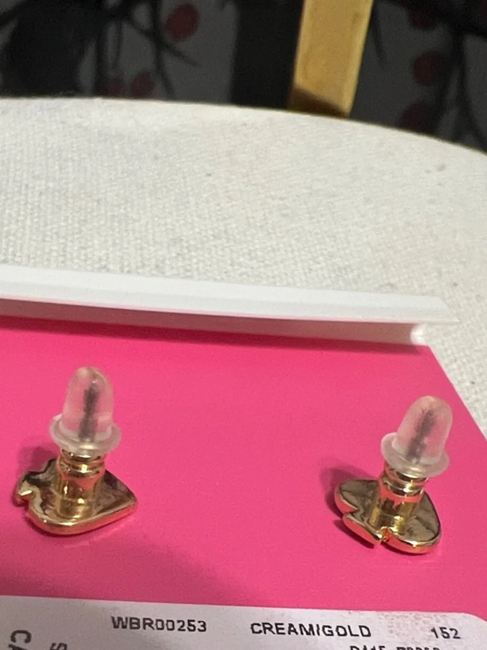 kate spade Pearl Starburst Stud Earrings - Gold & White